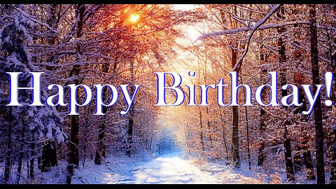 Happy Birthday 3D - Happy Birthday - Happy Birthday To You - Happy Birthday Song Video Card