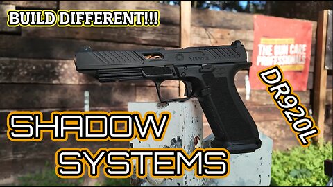 Shadow Systems DR920L! Trigger Warning...Better than Glock.