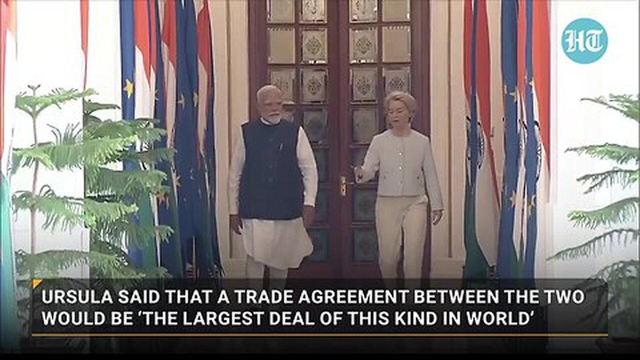 ‘Largest Deal In World’_ India-EU Free Trade Agreement Put On Fast Track Amid Trump Tariffs _ Modi