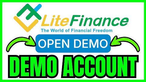 How To OPEN DEMO ACCOUNT In LiteFinance (QUICK _ EASY) 2025