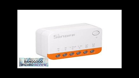 SONOFF MINI R4 Wifi Switch Module Smart Wi-Fi Two Way Switch Smart Review