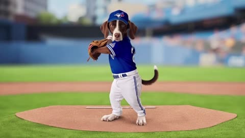 BASEBALL DOG