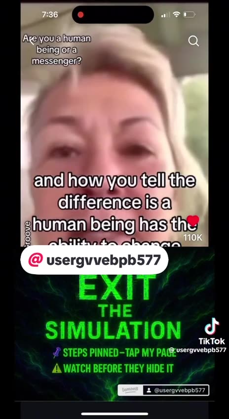 Exit The Simulation (Roseanne Barr)