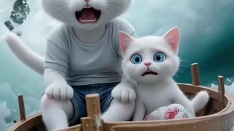 Cute Family Moments | Cartoon Cats’ Toy Store Fun 🧸🚗