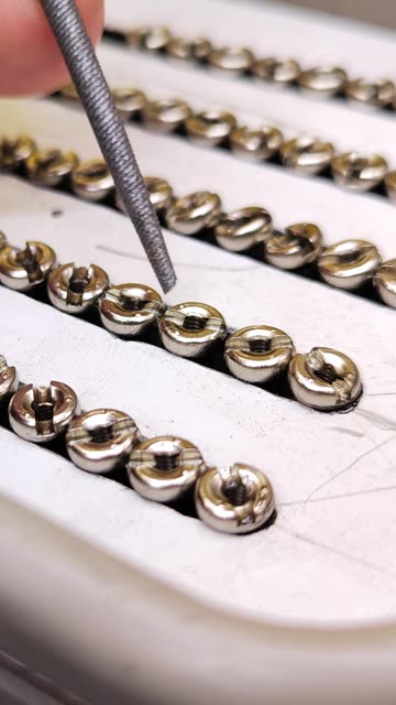 Two very handy tools to quickly install a nipple on a bike wheel spoke.