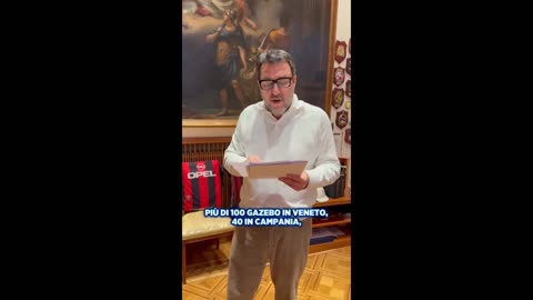 Salvini - VIENI A FIRMARE A SOSTEGNO DELLE FORZE DELL’ORDINE! (25.01.25)