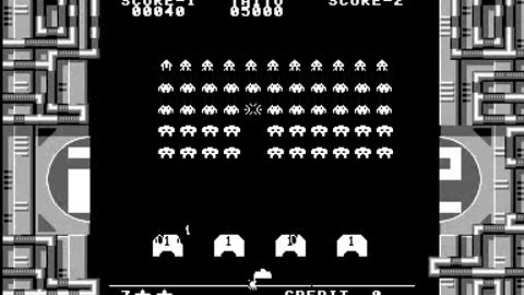 VB Longplay - Space Invaders - GREY - JP