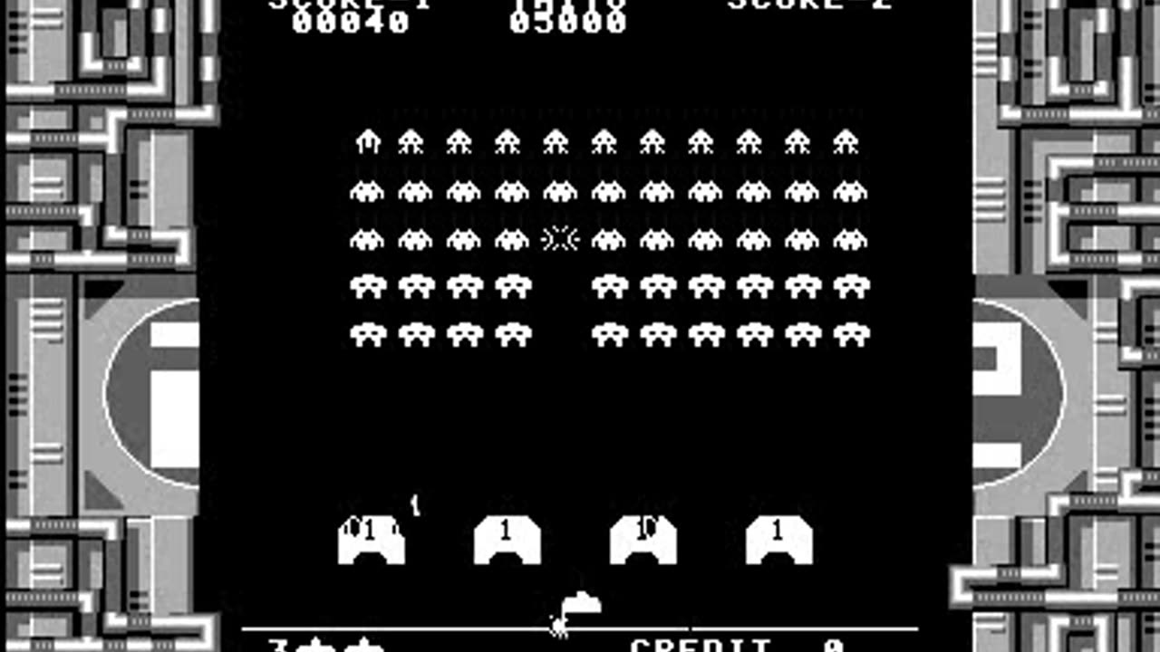 VB Longplay - Space Invaders - GREY - JP