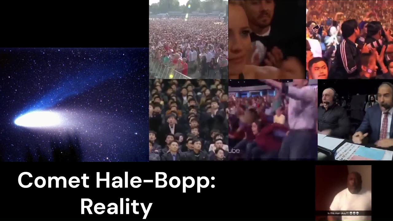 Comet Hale Bopp: Expectation Vs Reality