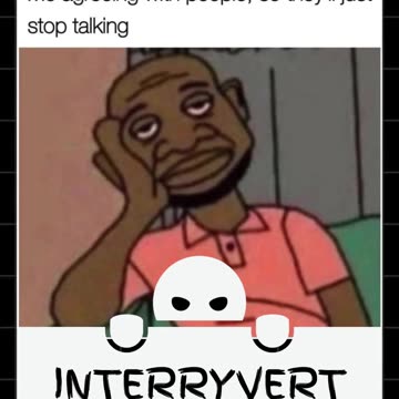 Me Agreeing with People so they’ll stop talking