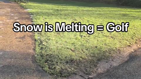 GolfThing - Finally The Snow Is Melting