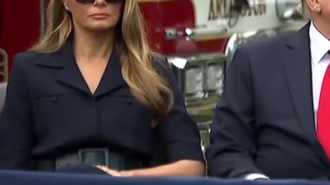 when the #trump mourn💔next day after #charliekirk💔 #melaniatrump #donaldtrump