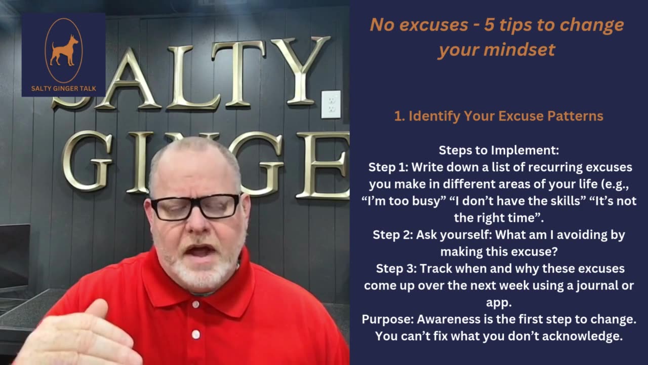 SGT_No excuses 5 tips to change your mindset