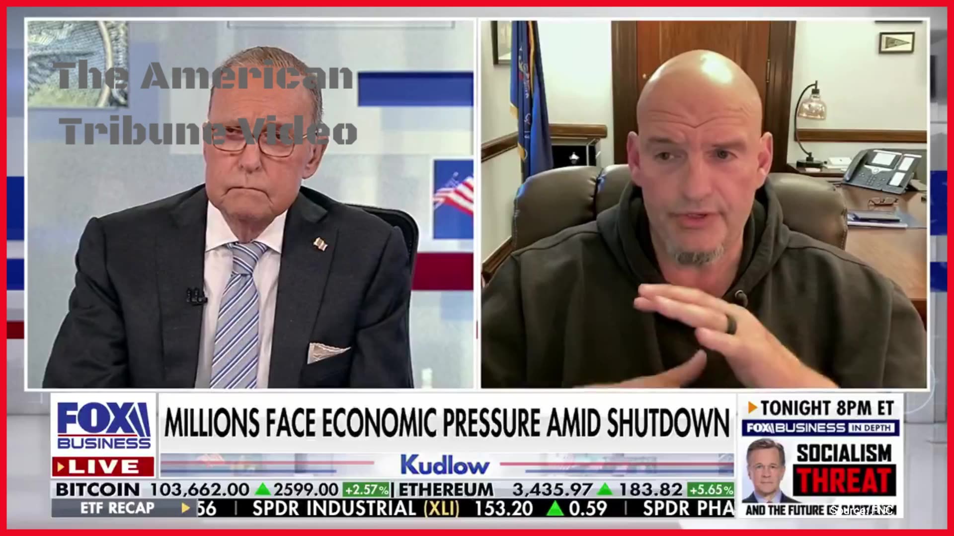 Fetterman BLASTS Own Party As Chuck Schumer Loses Control Of Everyone