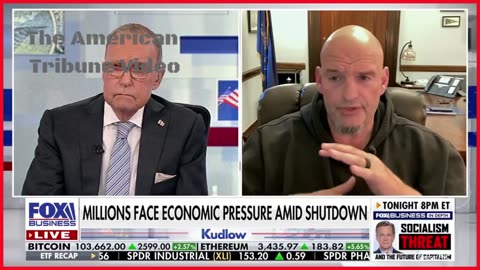 Fetterman BLASTS Own Party As Chuck Schumer Loses Control Of Everyone