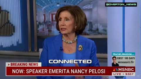 Nancy Pelosi is Panicking that DOGE might reveal her prescriptions. 🍿