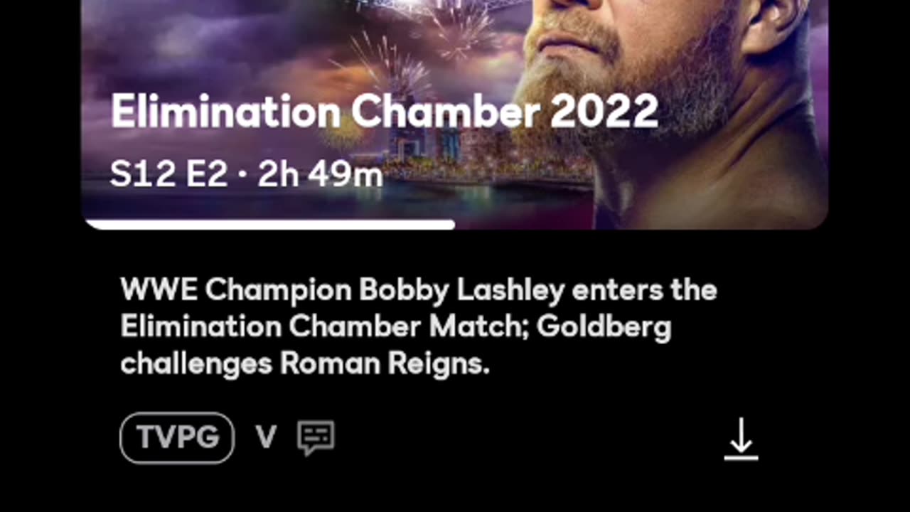 WWE Elimination Chamber 2022