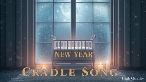 🌙 New Year Cradle Song – Gentle Lullaby for Kids | Sleep Music for Babies & Toddlers ✨