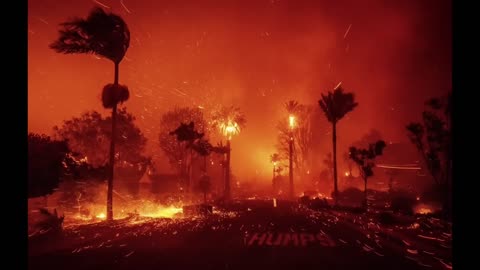 THEY ARE BURNING IT ALL DOWN CALIFORNIA IS NOW ON FIRE