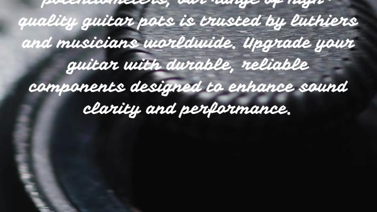 Guitar Potentiometer