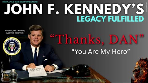 DavidXRPLion I'VE DECODED KENNEDY'S (REAL) SECRET LEGACY PLAN - IT'S NESARA