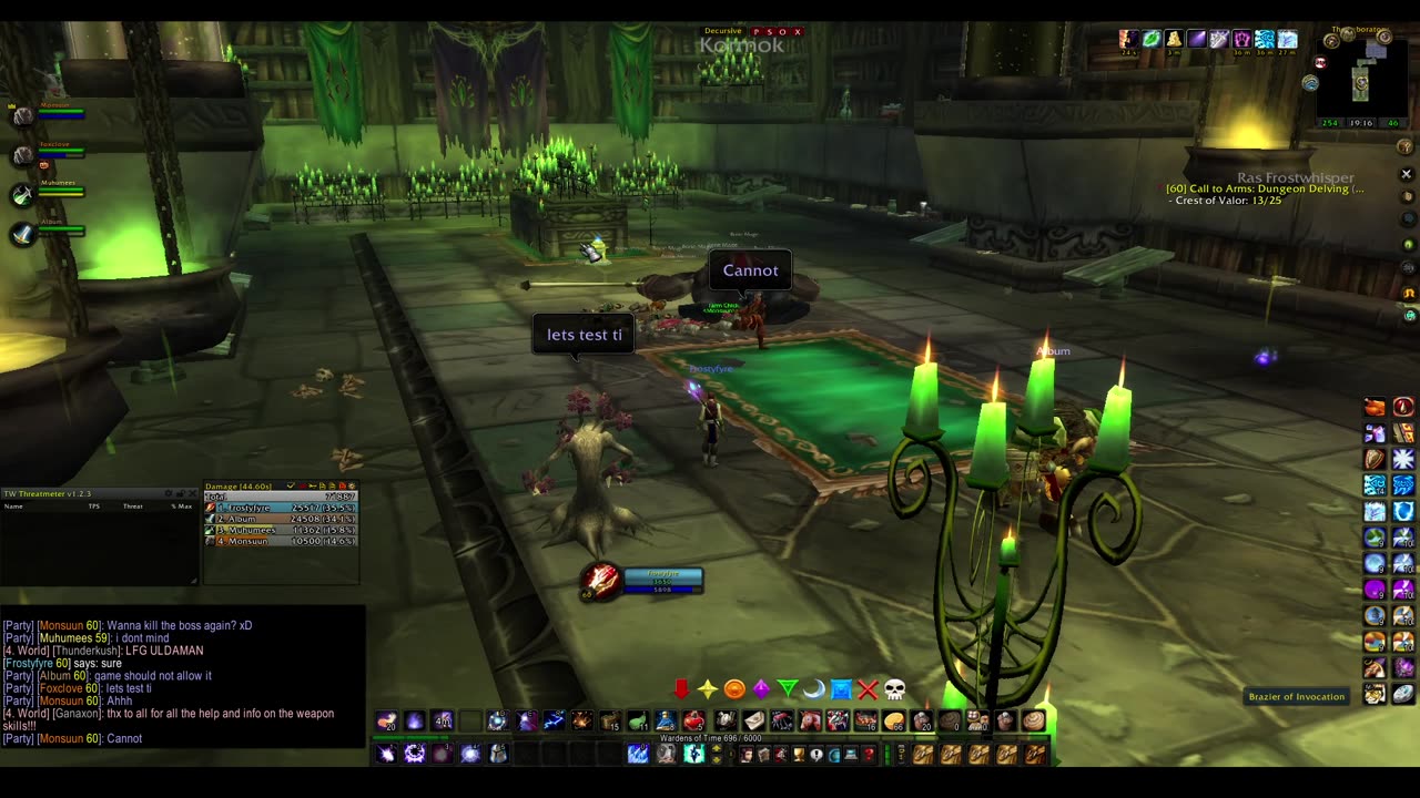 Turtle wow - Scholomance - Mage POV - no commentary