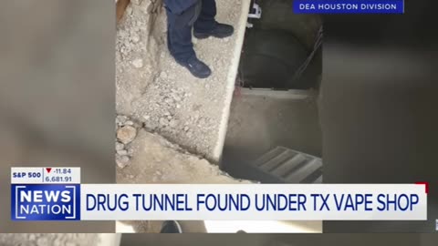 Ice found a drug tunnel