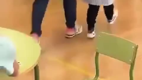 Spain has started vaccinating children directly in schools with the new nasal flu spray.