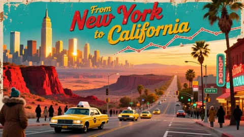From New York to California