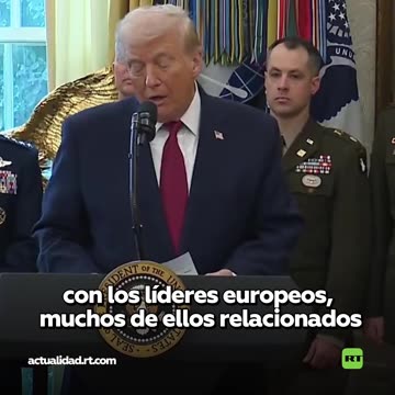 "Muy buena": Trump comenta detalles de su conversación con Zelenski y líderes europeos