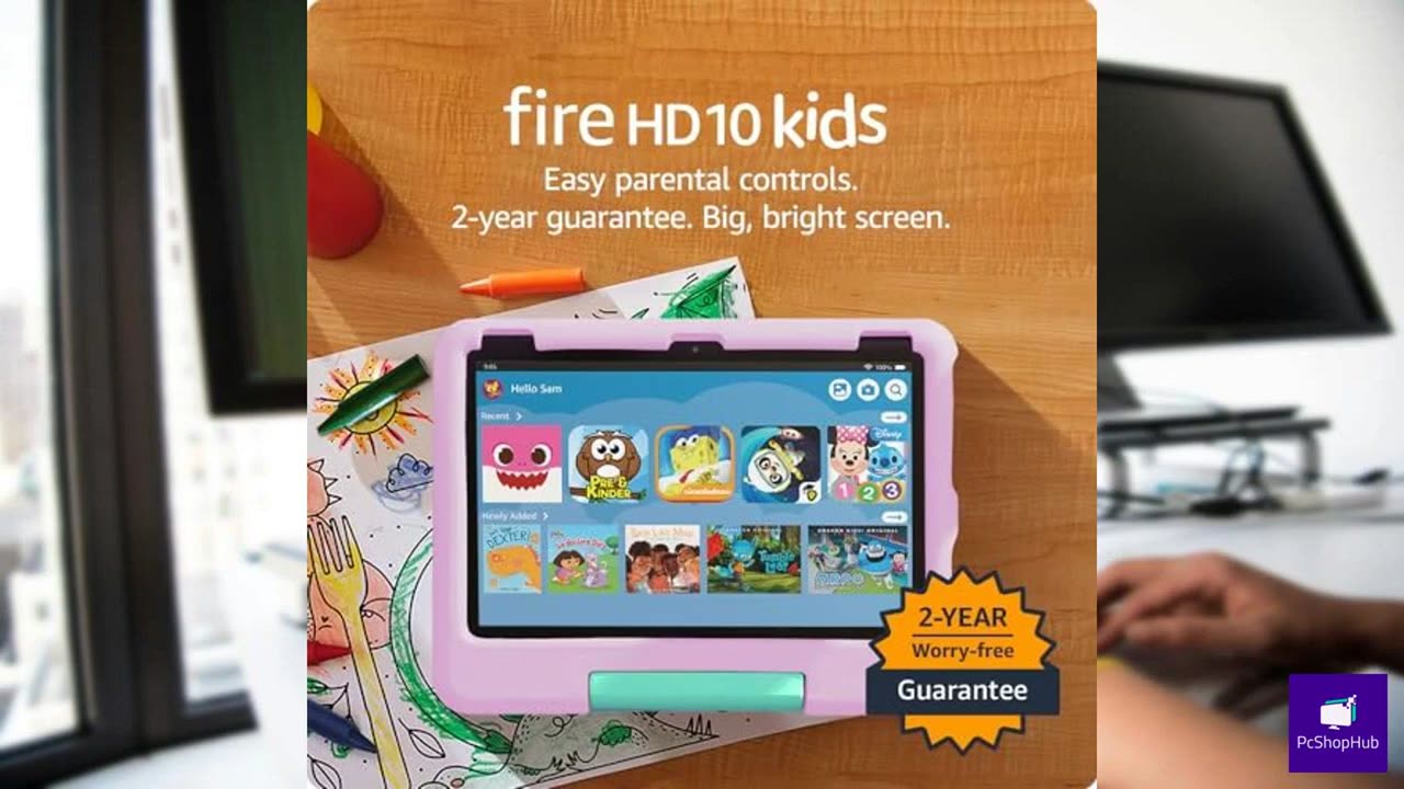 Amazon Fire 10 HD Kids Tablet (Newest Model)