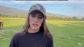 She said it out loud