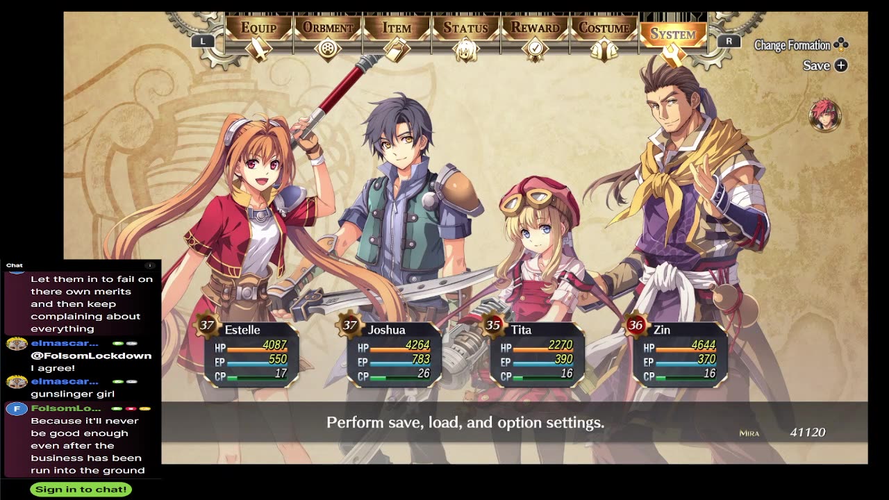 *REPLAY Night 31* Let's Play - Trails in the Sky 1st Chapter Nintendo Switch