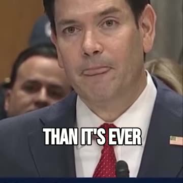 Rubio Says He Rely Will On Faith To Do What's Right