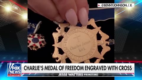 🏅 Jesse Watters was at the 🏅 ceremony and you could feel God's presence