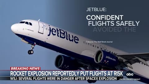 🔥 SpaceX Explosion Debris Nearly Hit Passenger Jets — Shocking Report | Must Watch