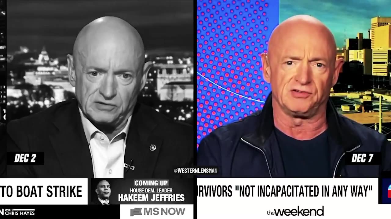 Watch Mark Kelly walk back his statements