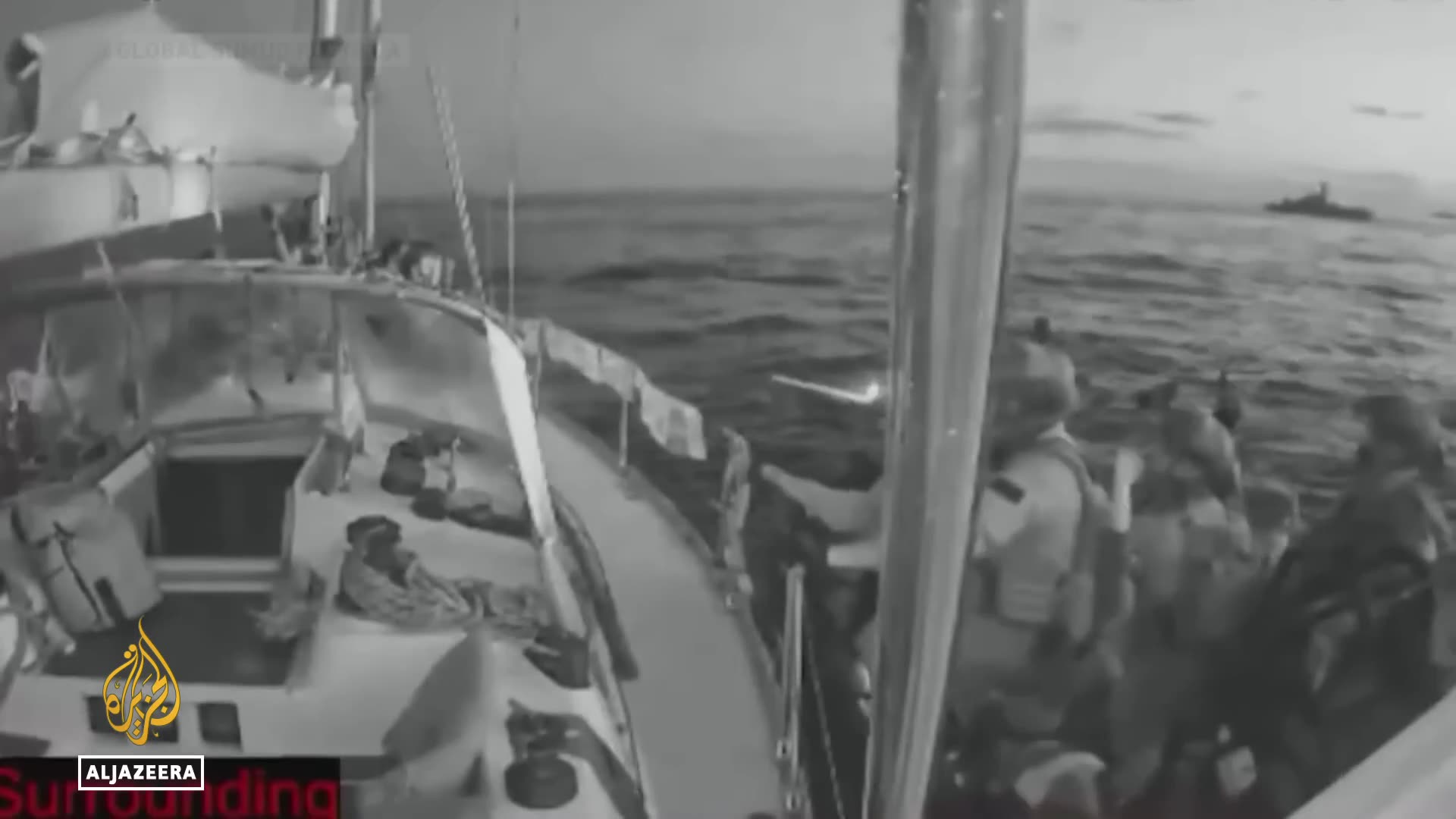 Israel intercepts Gaza Sumud flotilla vessels, detains activists onboard