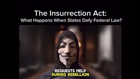 The Insurrection Act Explained .......