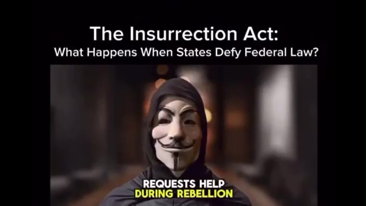 The Insurrection Act Explained .......