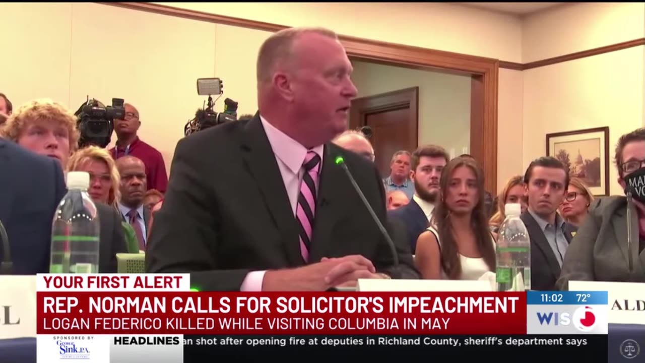 US Rep. Ralph Norman calls for SC solicitor to be impeached over Logan Federico case