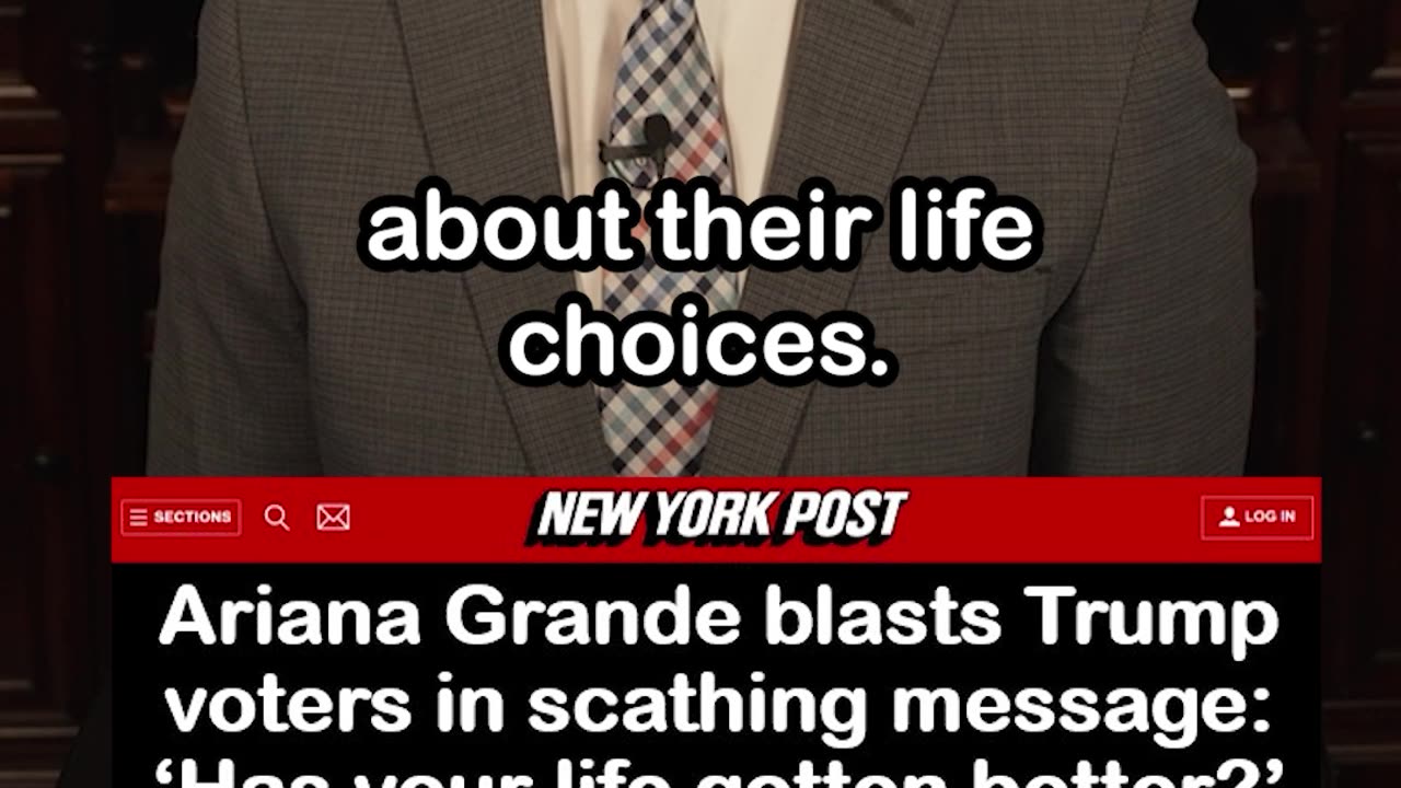 Ariana Grande Attacks Trump Voters: 'Is Your Life Better?'