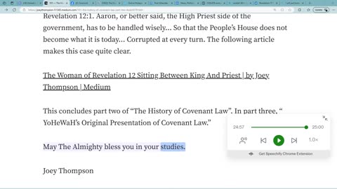 The History of Covenant Law, Part 6