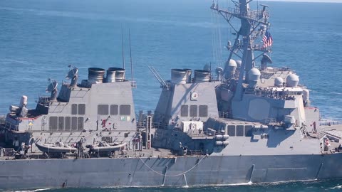 Titans of the Sea Presidential Review aboard USS George H.W. Bush