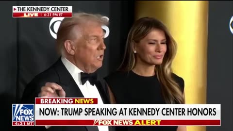 12925 Terry Reports - President Trump & Melania, at The Kennedy Center Honors