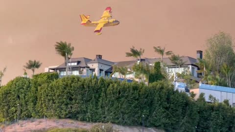 That's a Canadian water bomber