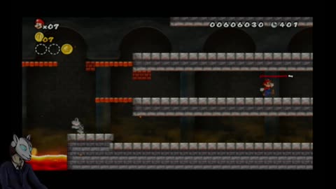 Reach the second boss | New Super Mario bros.