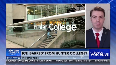 ICE IS "BARRED" FROM HUNTER COLLEGE?