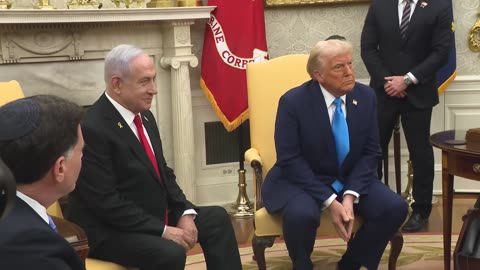 President Trump Hosts a Bilateral Meeting with the Prime Minister of the State of Israel