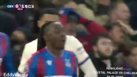 HIGHLIGHTS💯 CRYSTAL PALACE VS CHELSEA ENDED[1-1]